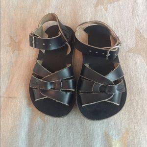 ADORABLE DARK BLUE SANDALS